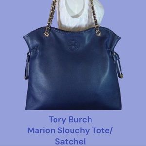 ( ͡° ͜ʖ ͡°) NWT Tory Burch Hudson Bay Marion Slouch Hobo ( ͡° ͜ʖ ͡°) MSRP $595